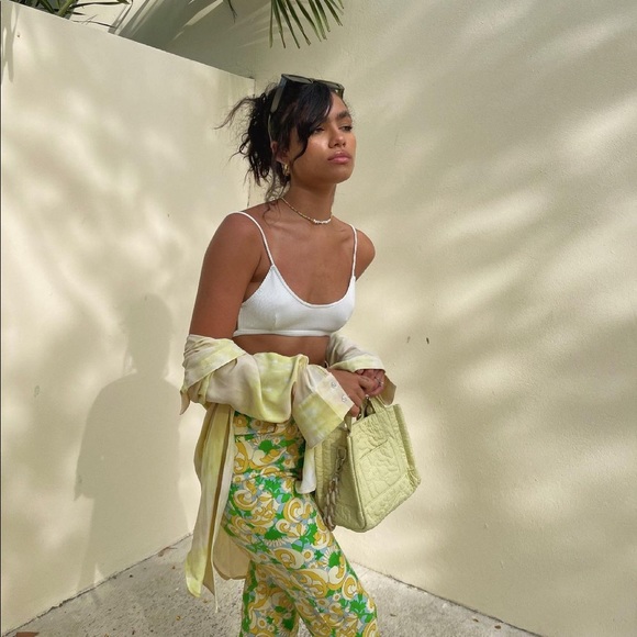 Zara Floral Print Pants NWT - Picture 4 of 8